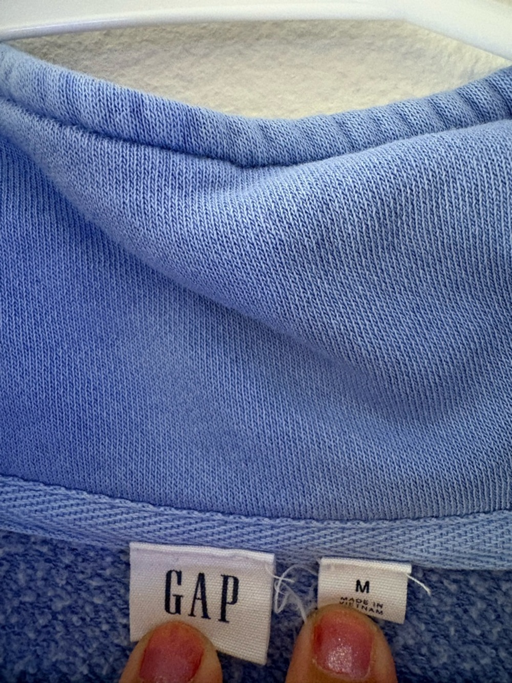 GAP Sky Blue Crewneck Sweatshirt - Picture 2 of 3